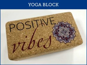 yoga block bedrucken